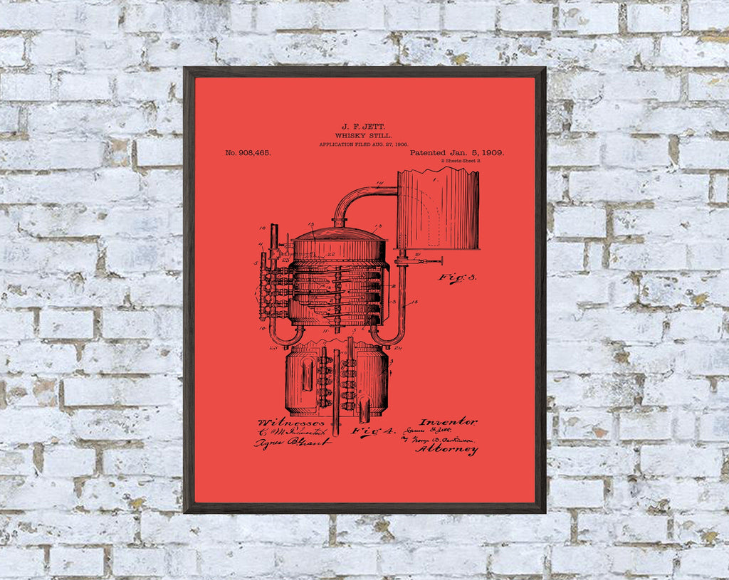 Whiskey Still Print - Digital Download - 7 Different Backgrounds Included