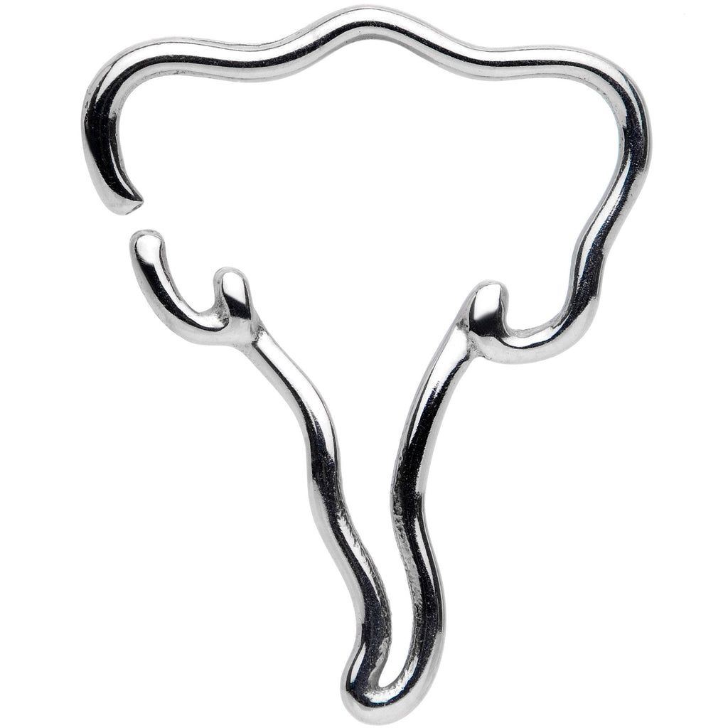 18G The Endless Elephant Closure Ring
