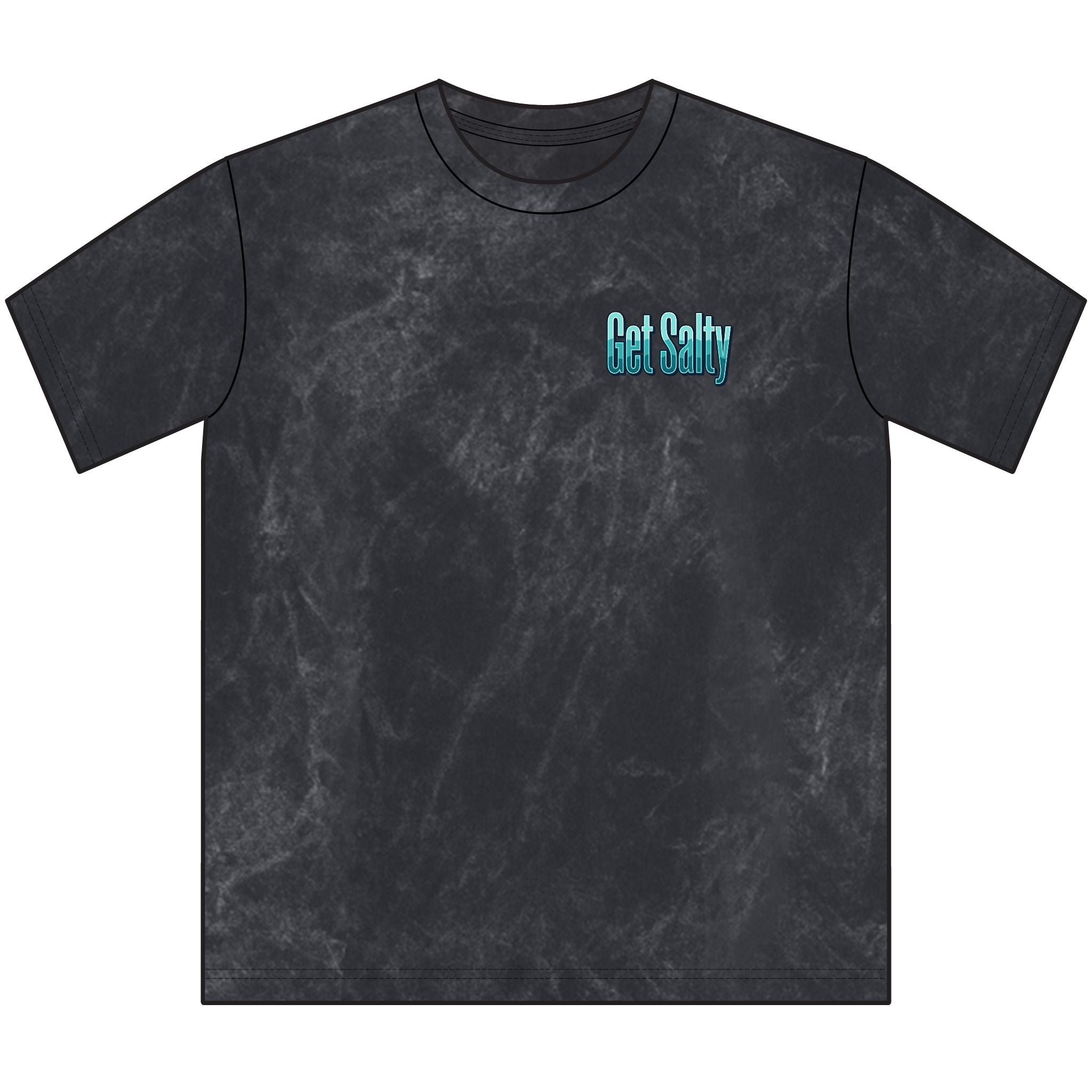 Get Salty — Vintage Mineral Wash Crewneck Tee