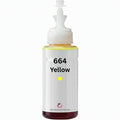 US Remanufactured for Epson 664 (T664420-S) 70ml Yellow High Yield Ink Bottle Made in the USA, T664420-S
