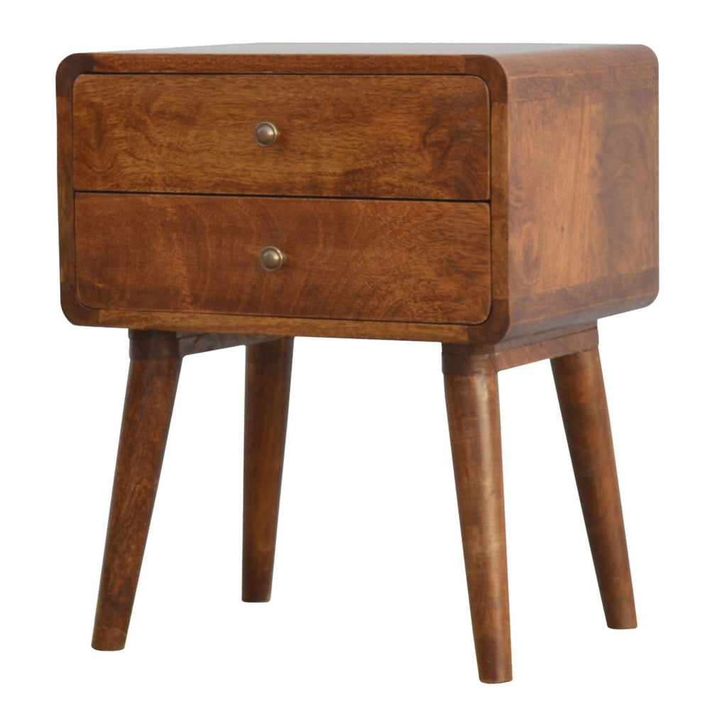 Curved Nightstand