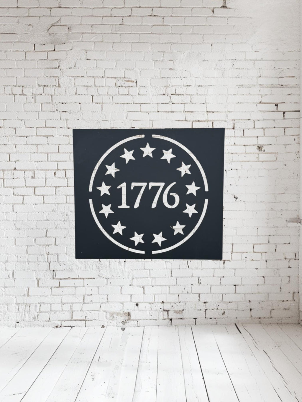 Betsy Ross 13 Star Stencil: Steel or Aluminum American Flag Maker