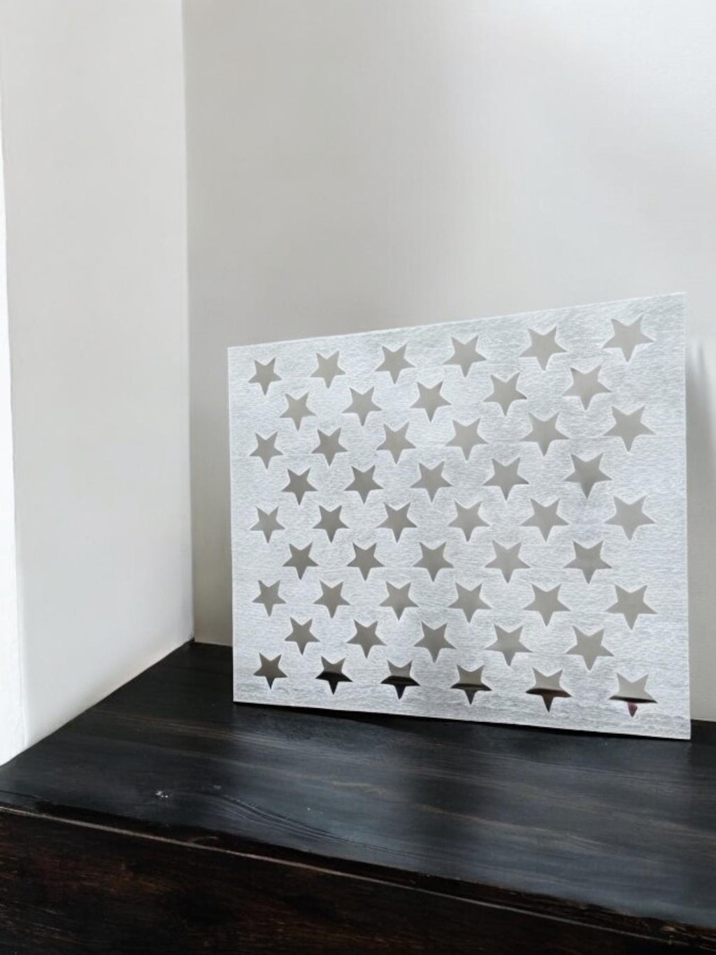 Steel Star Stencil: American Flag Woodworking, Sizes Up to 6ft