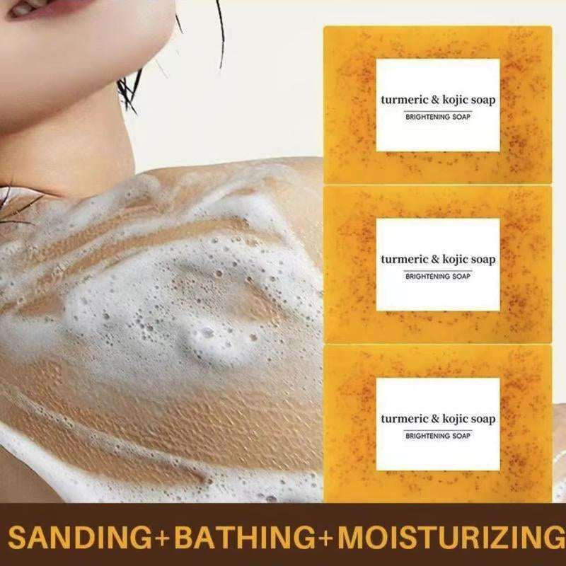 Turmeric Cleansing Duo: Mousse & Soap for Radiant Skin - Perfect Father's Day Gift!
