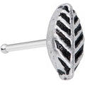 20G 5/16 Simple Feather Nose Bone