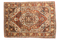 2.5x4 Antique Haji Jalili Tabriz Rug