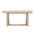 Farmhouse Console Table with Tray Top Design
