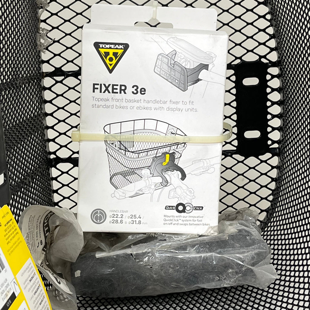 TOP PEAK (New) Front Bike Basket with Fixer