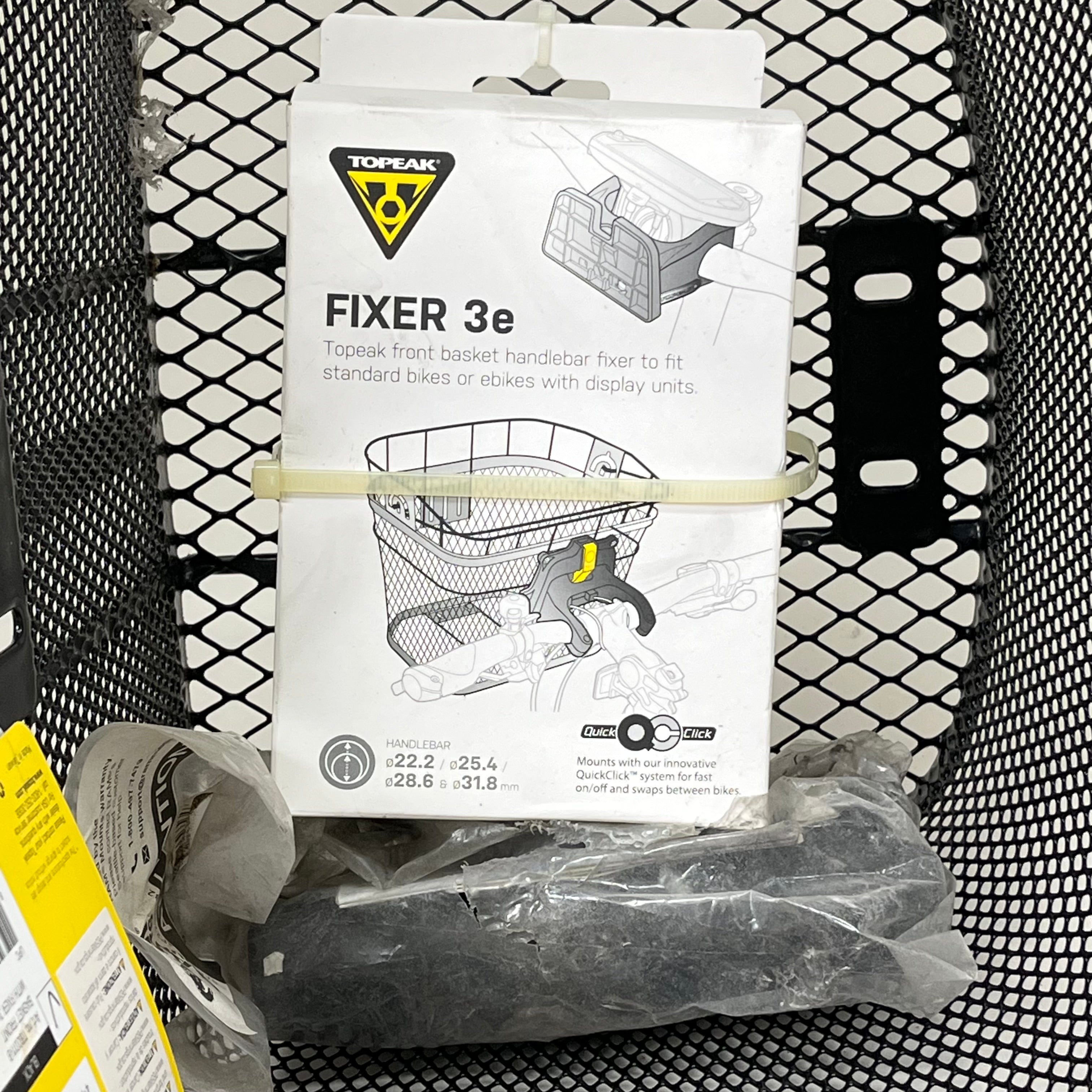 TOP PEAK (New) Front Bike Basket with Fixer
