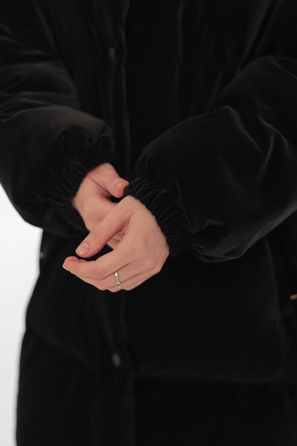 Transformer 2 in 1 Velour Down Coat┃Vest