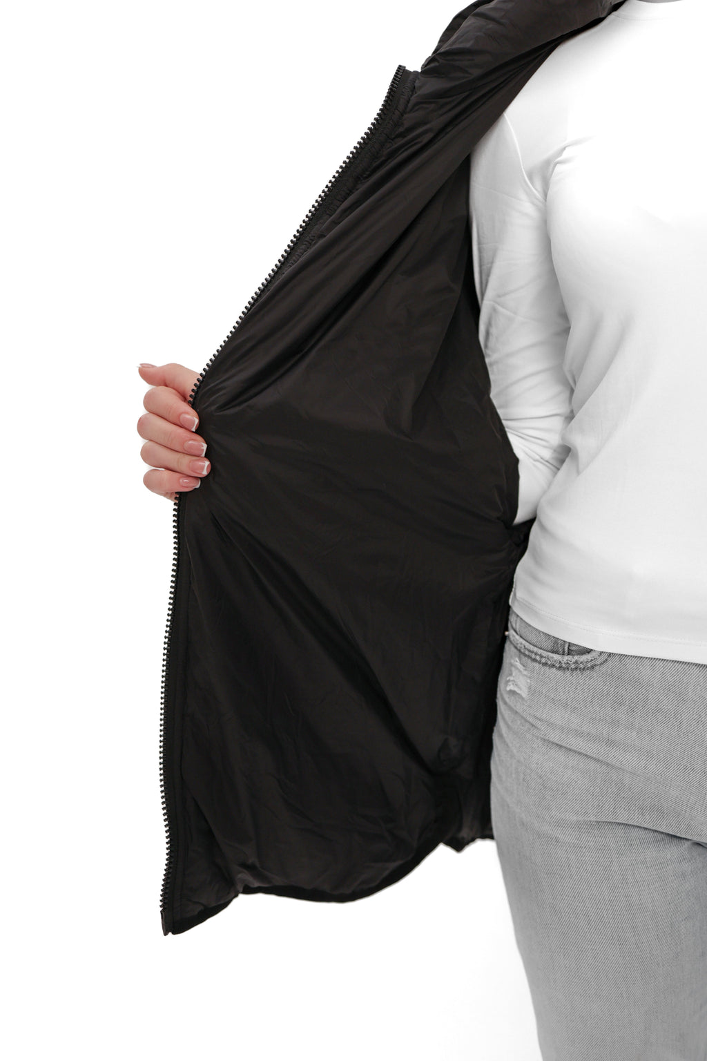 ⇆ Reversible 2 in 1 Loft Vest in Black