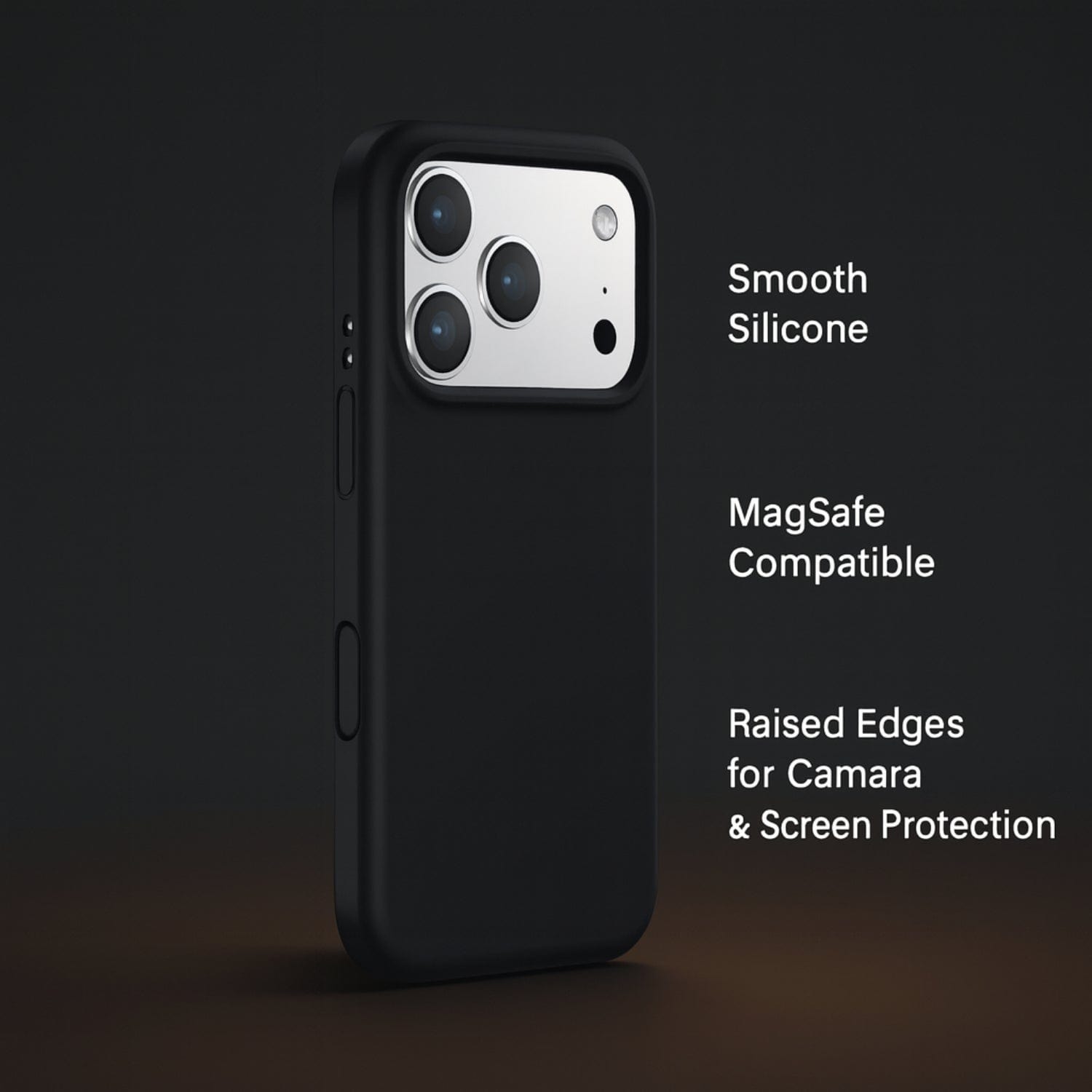 iPhone 17 Pro Max Case - Silicone MagSafe Anti-Slip | Venture Series