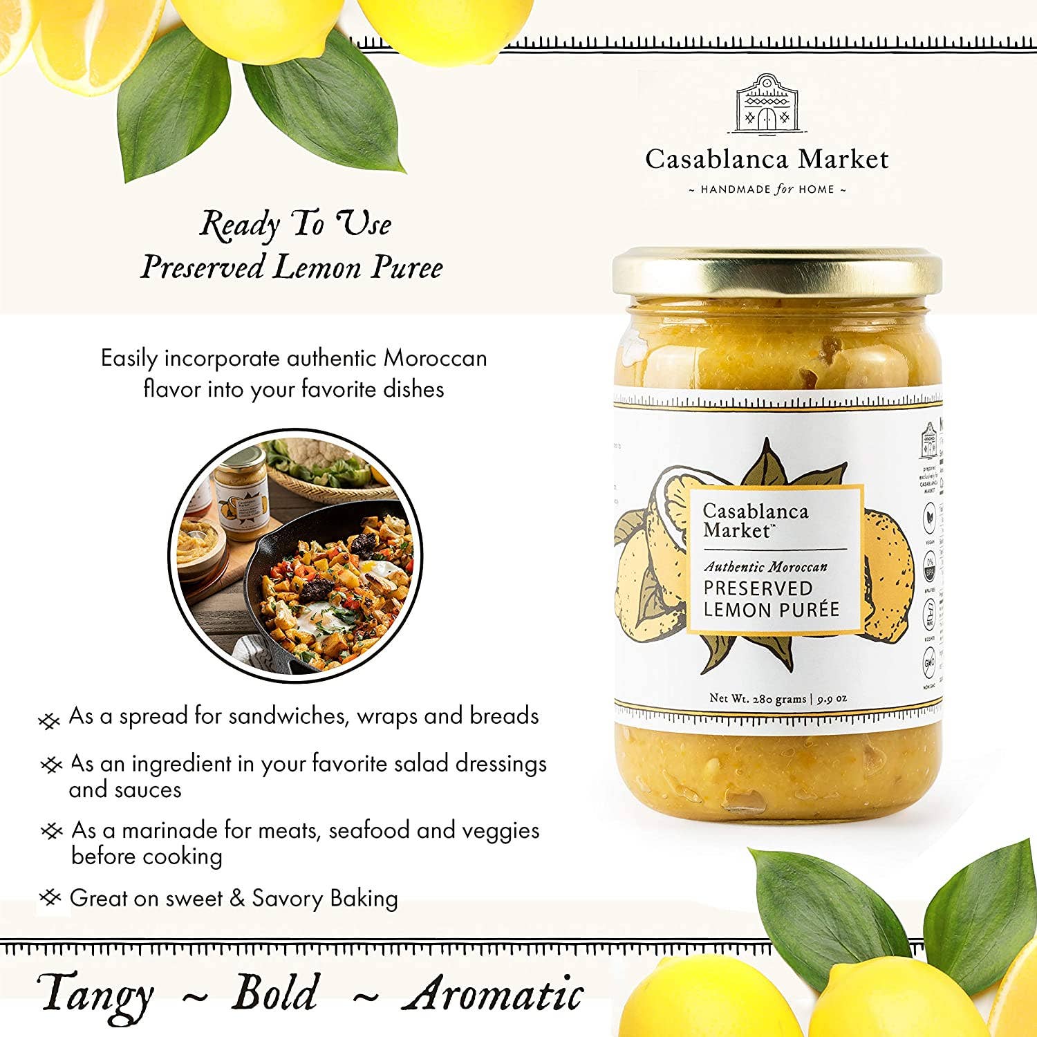 Casablanca Market Moroccan Lemon Puree Spread