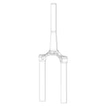RockShox CSU for SIDB/RBA 2927+ 51 TPR BLK 11.4018.008.407