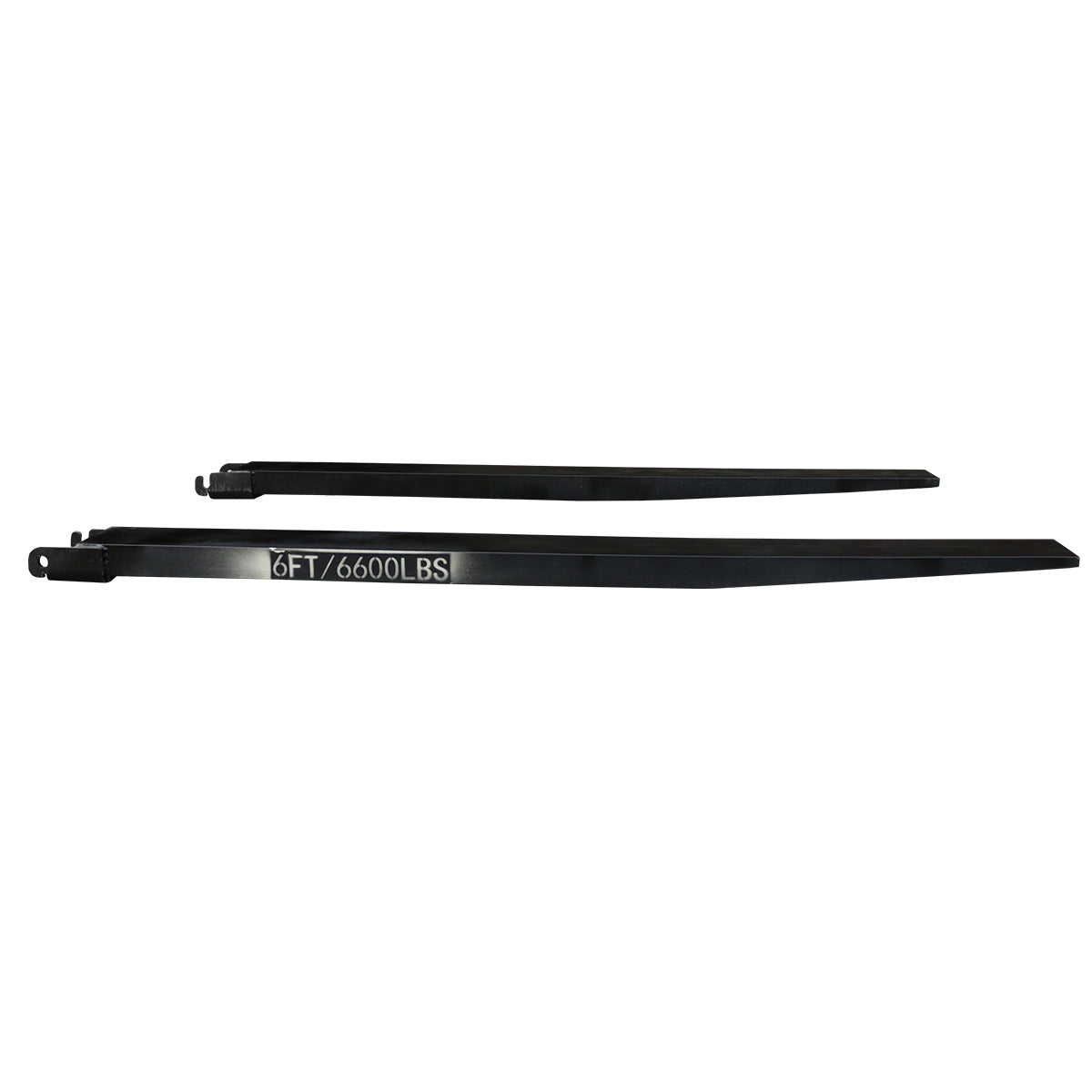 Greatbear 10ft Forklift Extensions 6” Wide Forks, 6600lbs Capacity (Pair)