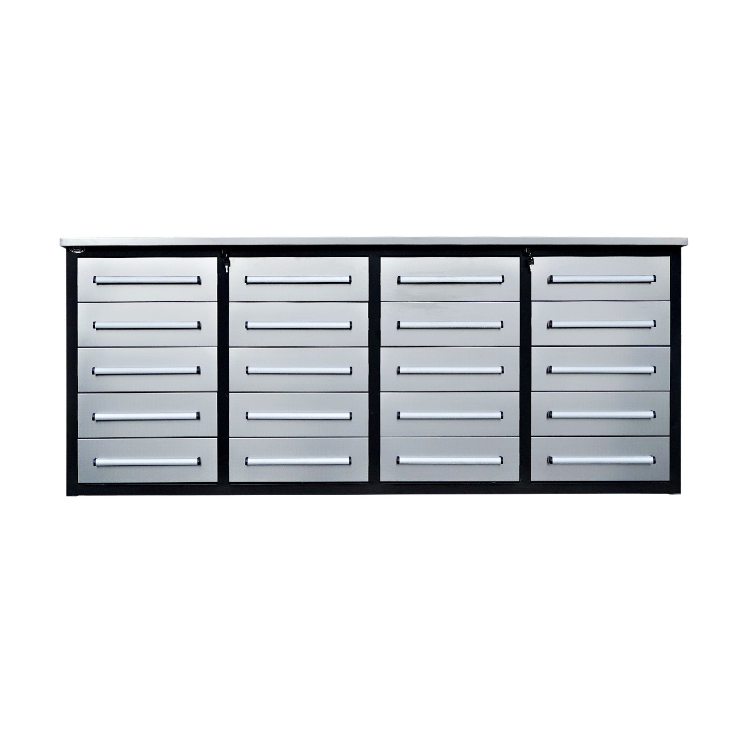 7ft Heavy Duty Garage Workbench Cabinet with 20 Drawers