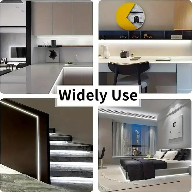 PIR Motion Sensor LED Strip Light, DC5V USB Powered Automatic Switch Light, Decorative LED Light for Stair Wardrobe Closet Kitchen Bedroom Hallway #TOP PICKS