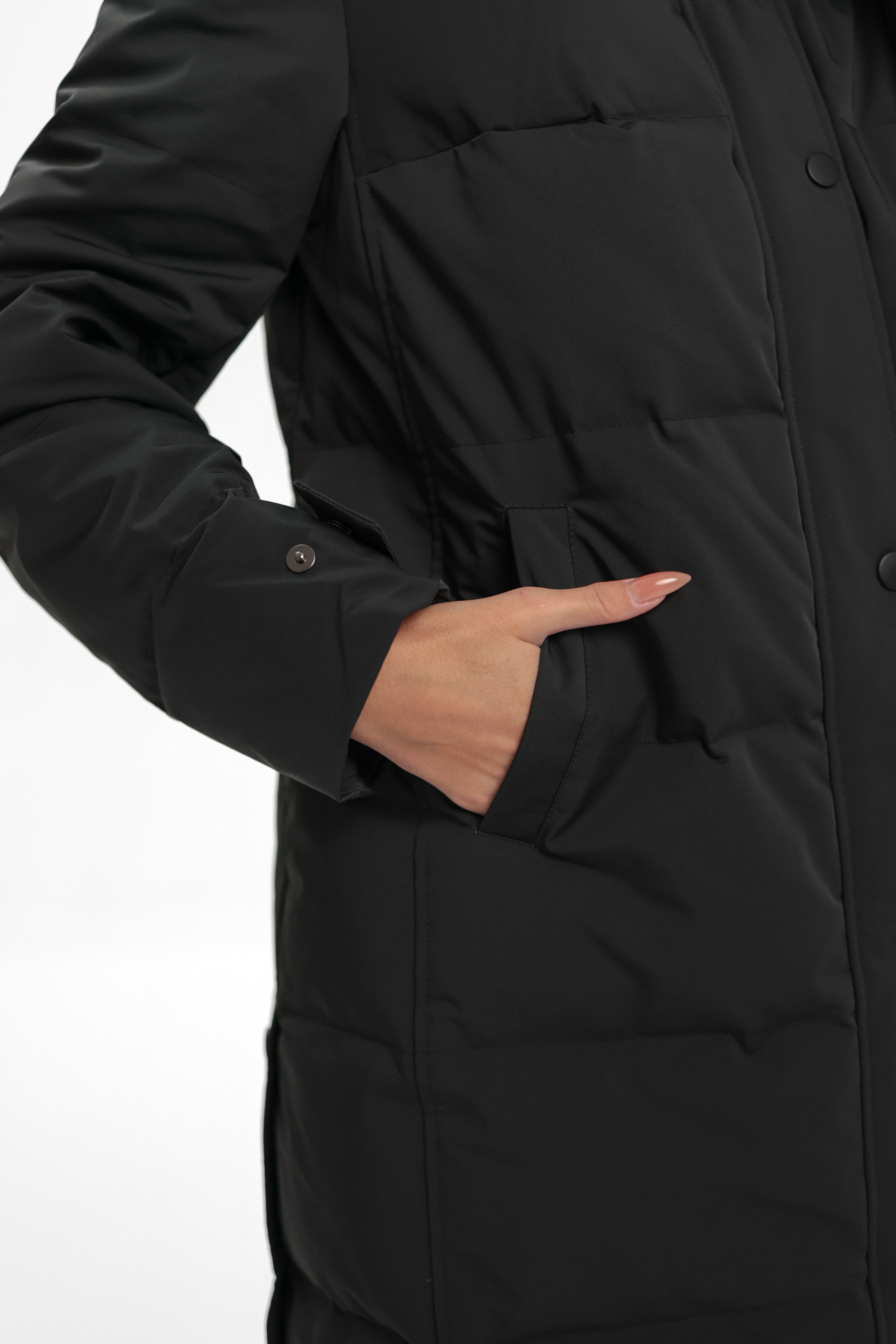 Sydney Genuine Fur Trim Down Parka
