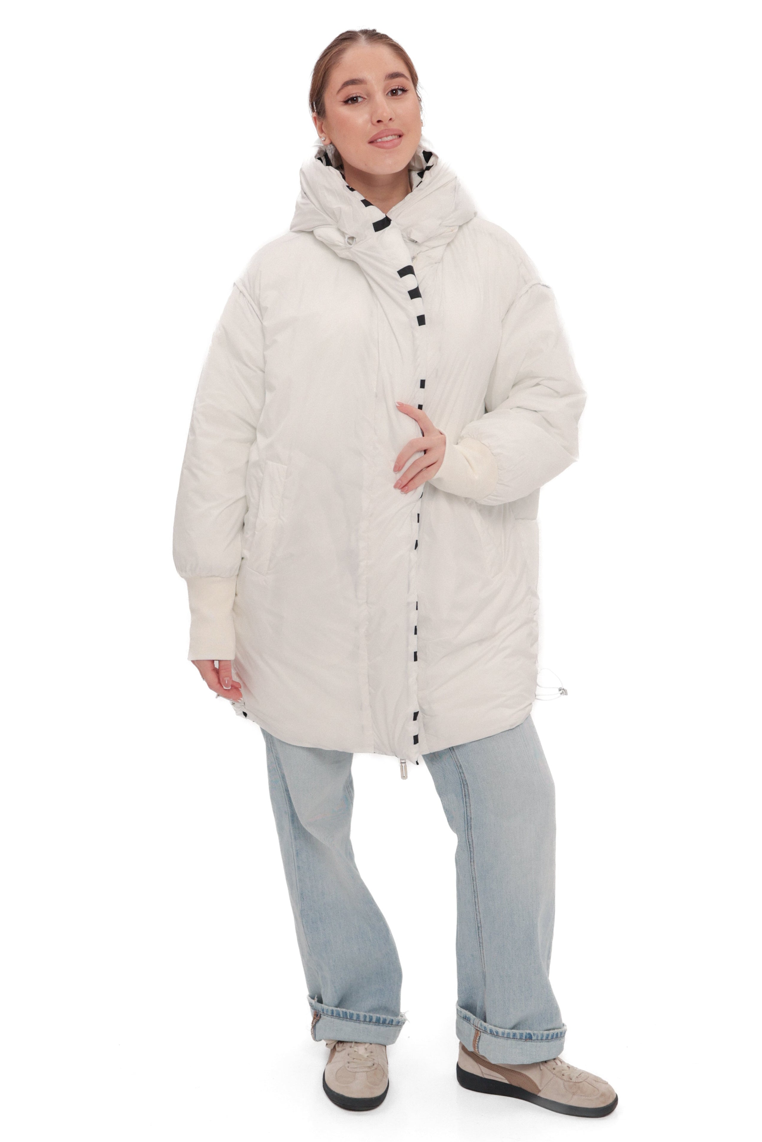 ⇆ Reversible 2 in 1 Insulated Bio-Down Winter Coat