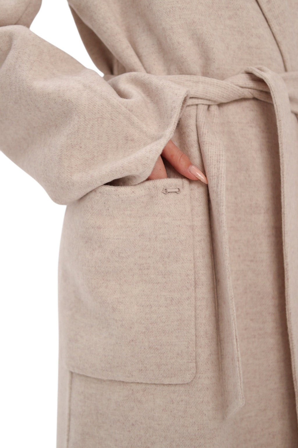 Mia Premium 85% Wool Cashmere Coat
