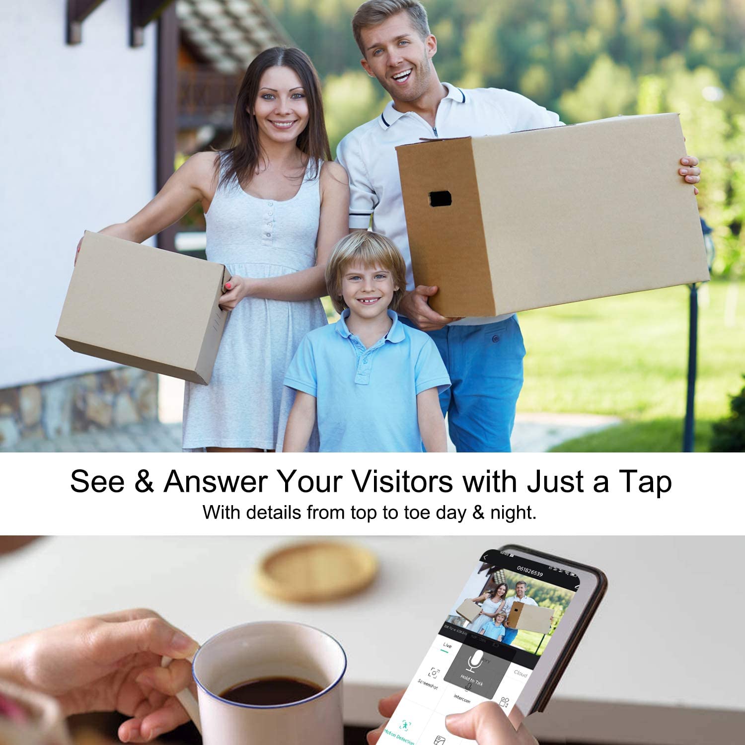 IN STOCK! Silarius SIL-DOORBELL2MPBSDB 2MP, WiFi Battery Powered Smart Doorbell Camera + Chime (Outdoor IP65), Cloudedge app , includes 32GB MicroSD card ***DISCONTINUED***