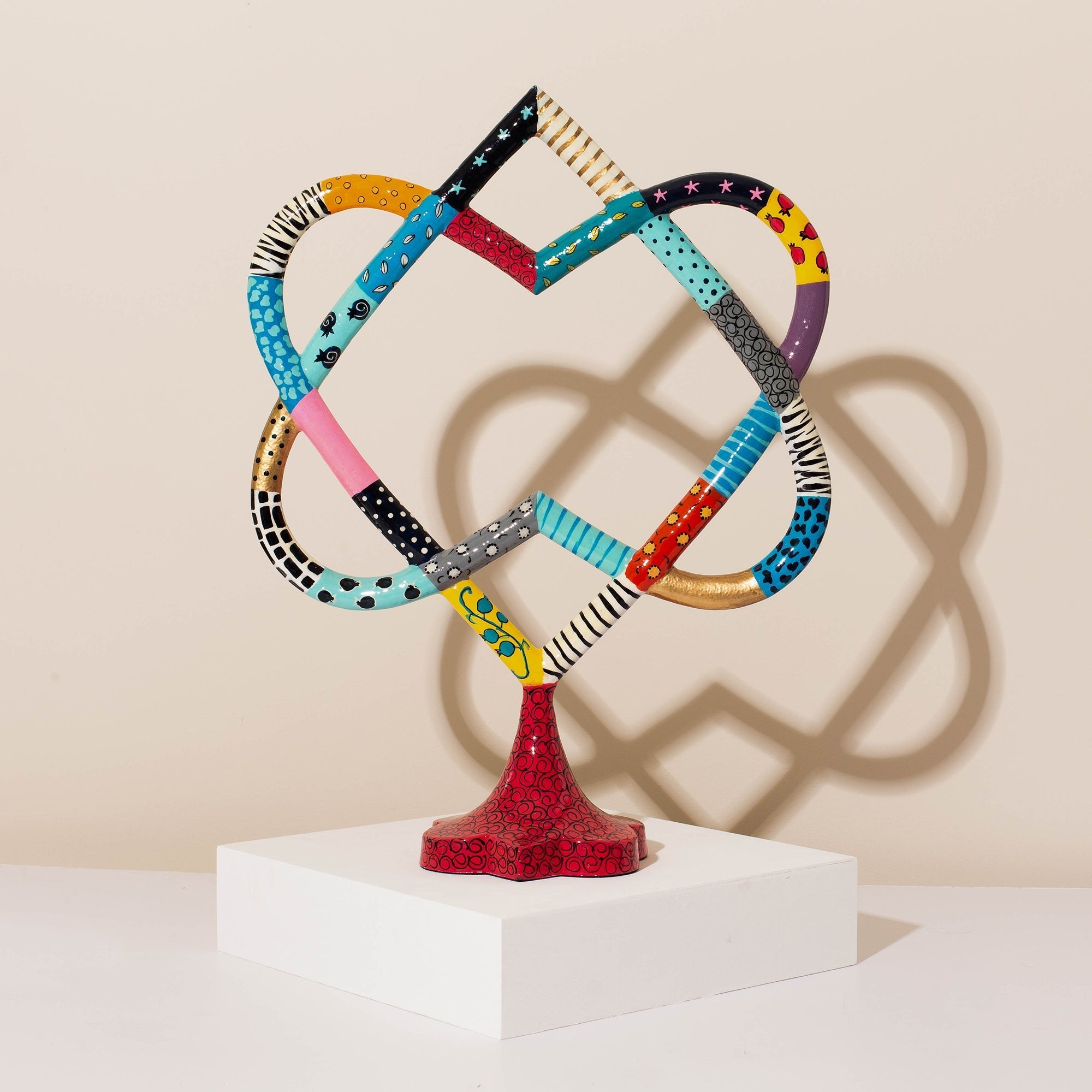 Artistic Heart of David Stand – Heart of David Series