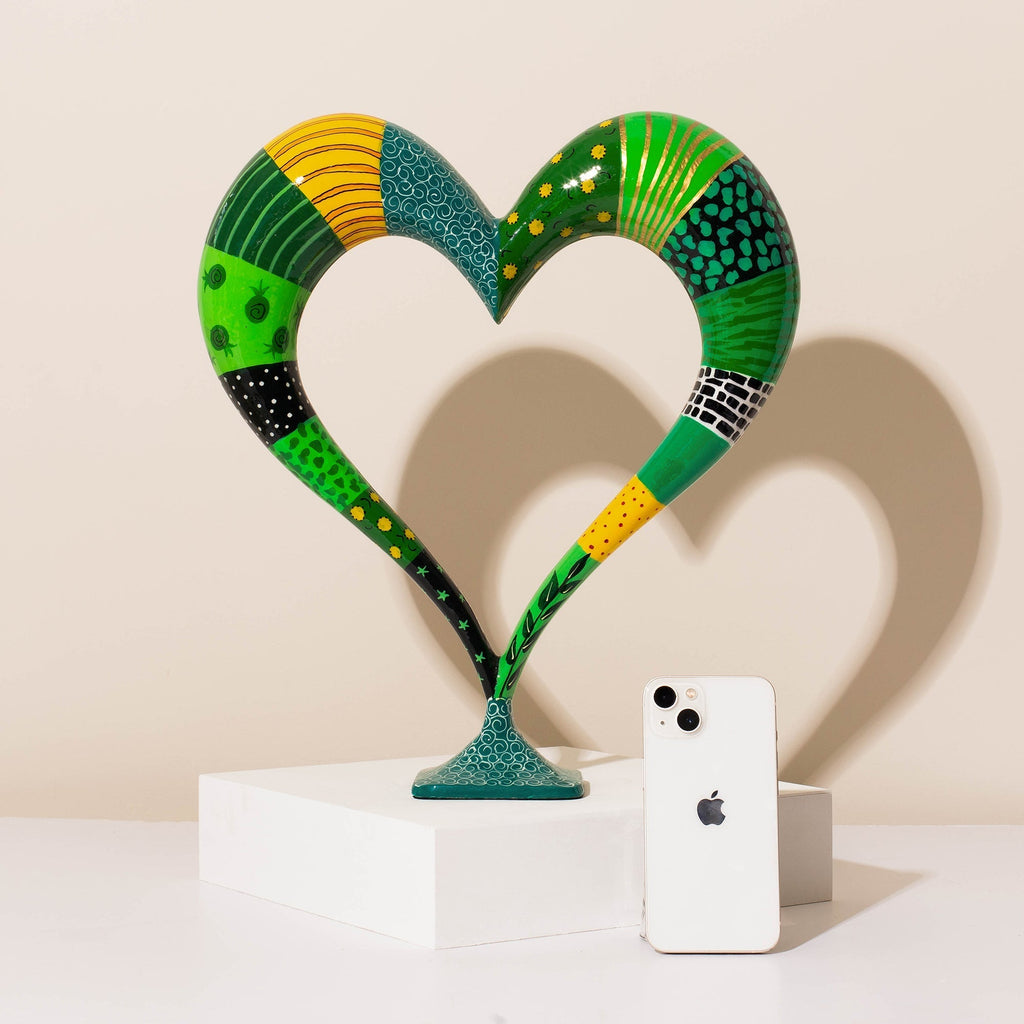 Decorative Heart Sculpture – Pulse Series