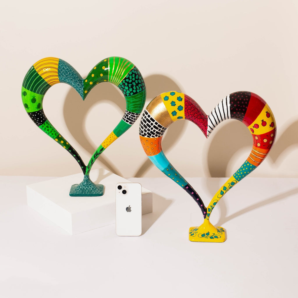 Handcrafted Heart Home Decor – Pulse Series