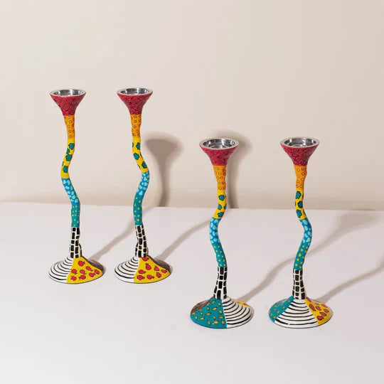 Twisted Handmade Candle Holders – Loopy Series