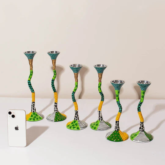 Artistic Handmade Candle Holders – Loopy Series