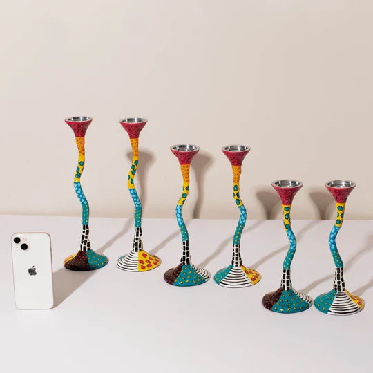 Modern Sculptural Candle Holders – Loopy Series