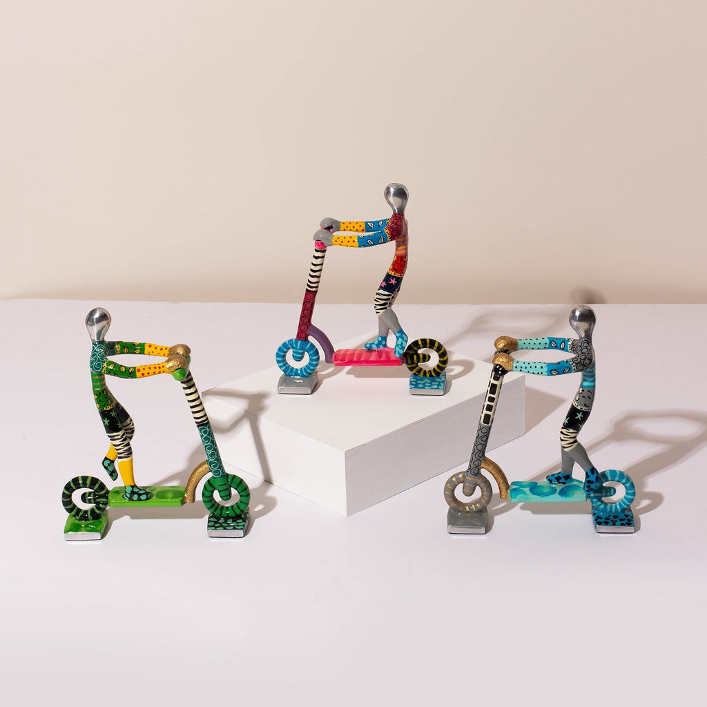 Modern Scooter Rider Stand – TLV Series