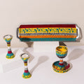 Colorful Yellow Shabbat Set – Yellow Joy Series