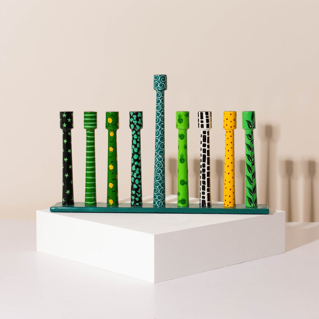 Minimalist Chanukkah Menorah – Line Series
