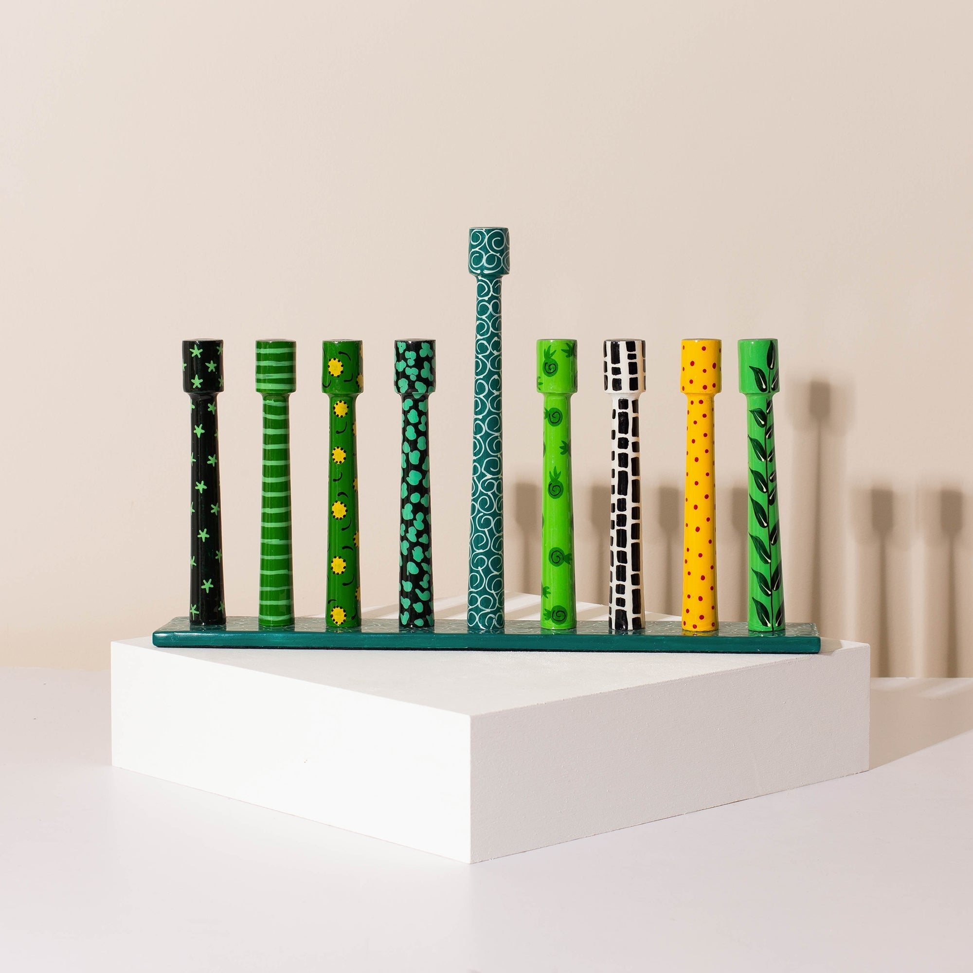 Minimalist Chanukkah Menorah – Line Series