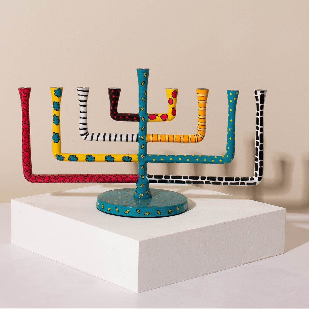 Handmade Hanukkah Menorah – NOLA Series