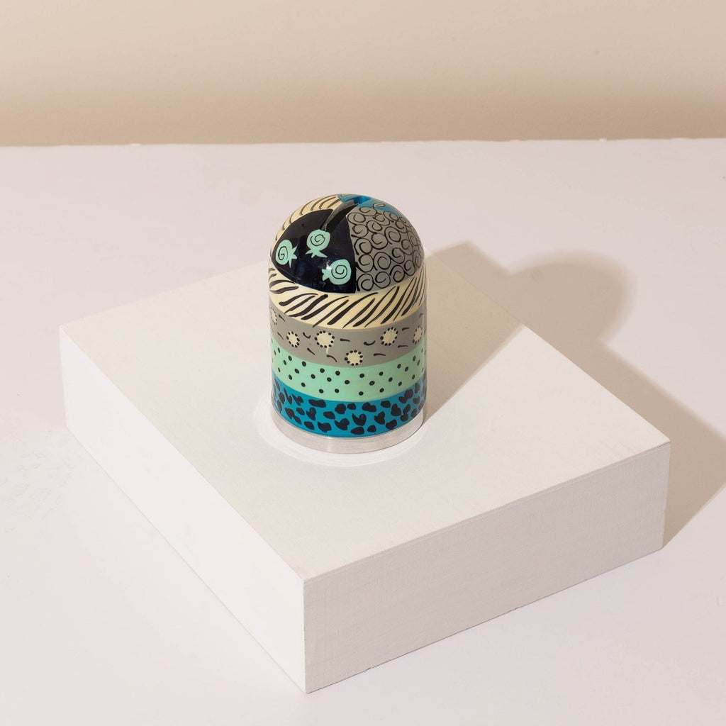 Handcrafted Cast Aluminum Tzedakah Box – Coins Series