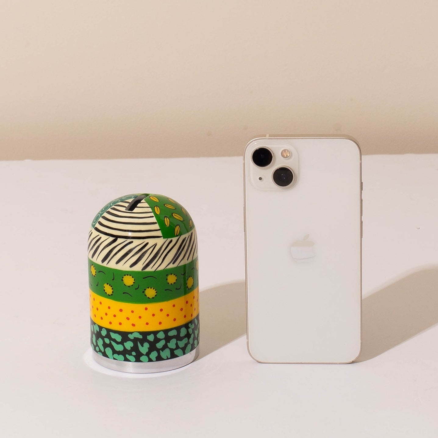 Handcrafted Cast Aluminum Tzedakah Box – Coins Series