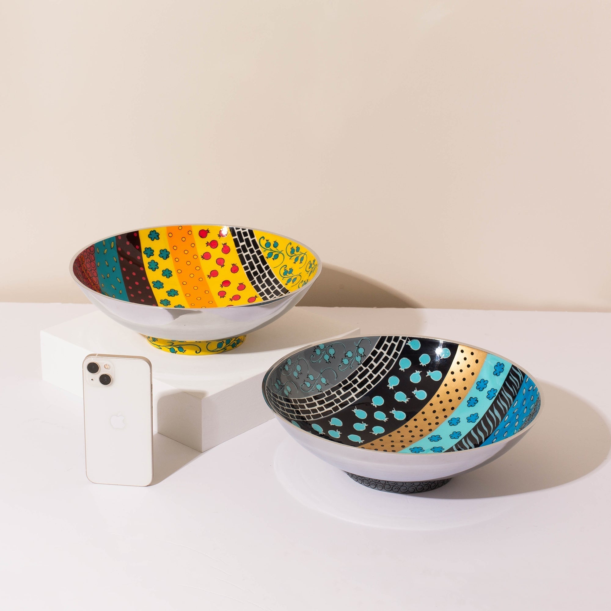 Handcrafted Aluminum Serving Bowl – Vera Series