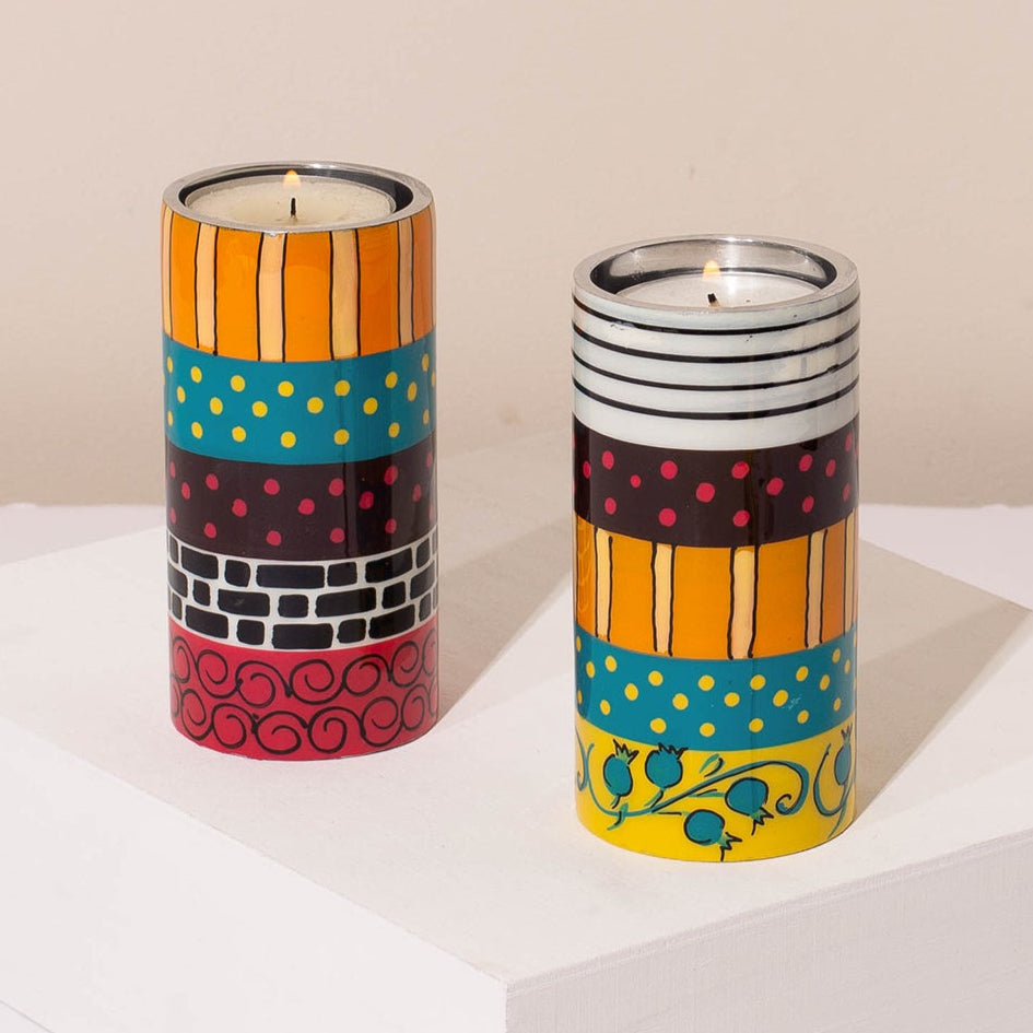 Unique Handmade Jewish Candle Holders – Glow Series