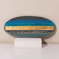 Serving tray with colorful striped design – Ovela series