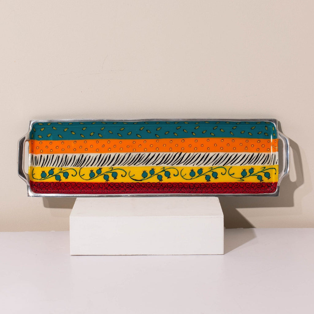 Handcrafted Colorful Serving Tray – Traya Series