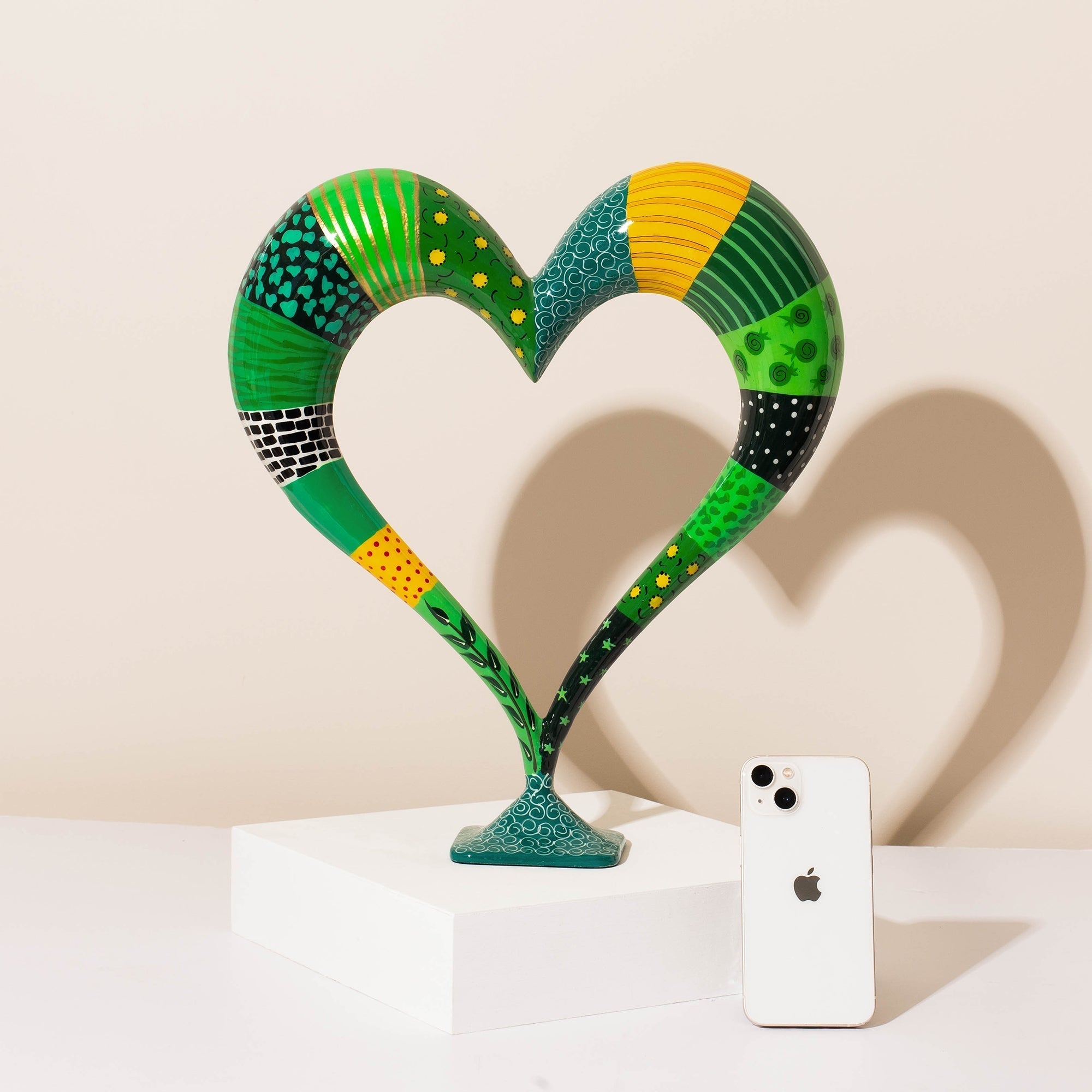Handcrafted Judaica Heart Decor – Heartish Series