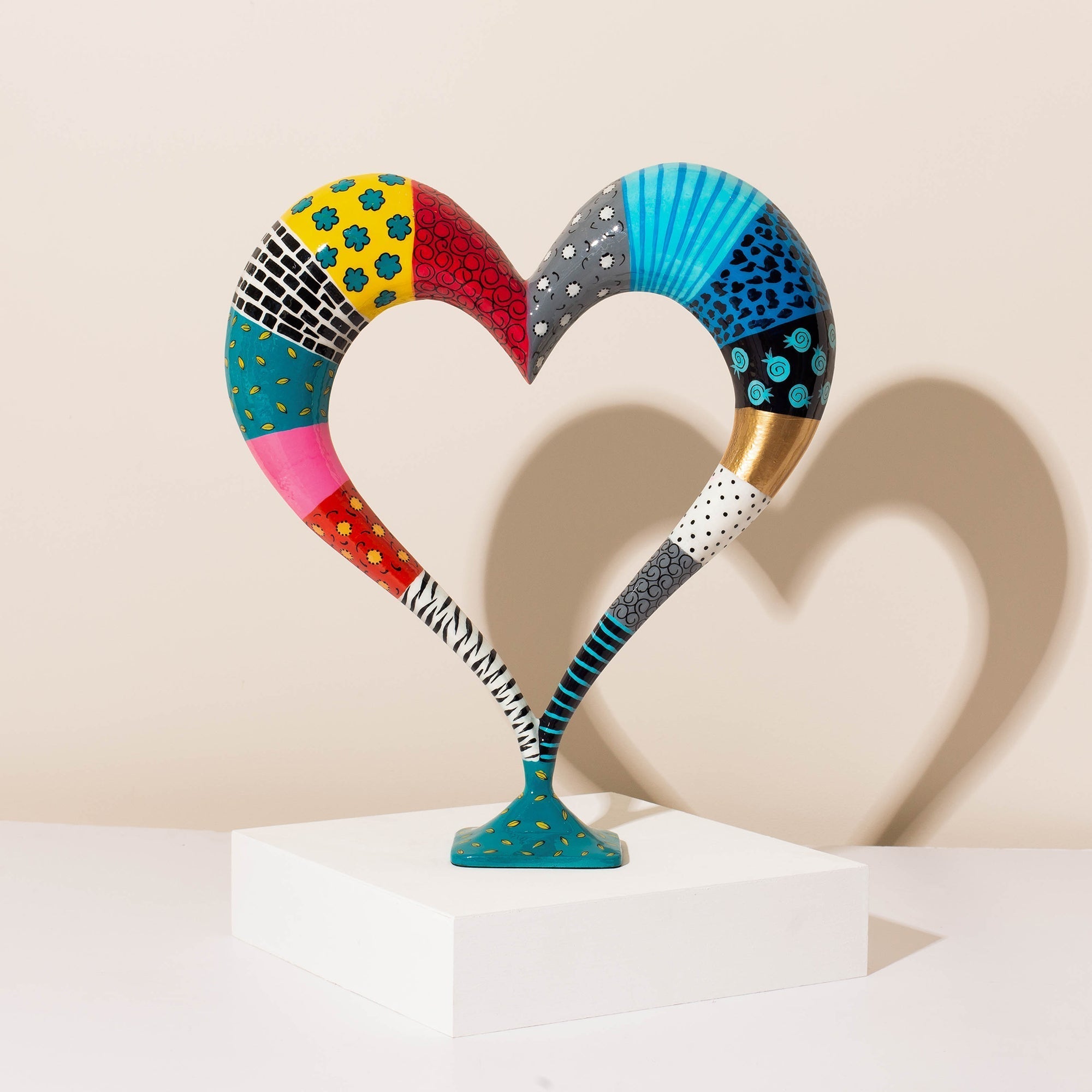 Handcrafted Judaica Heart Decor – Heartish Series