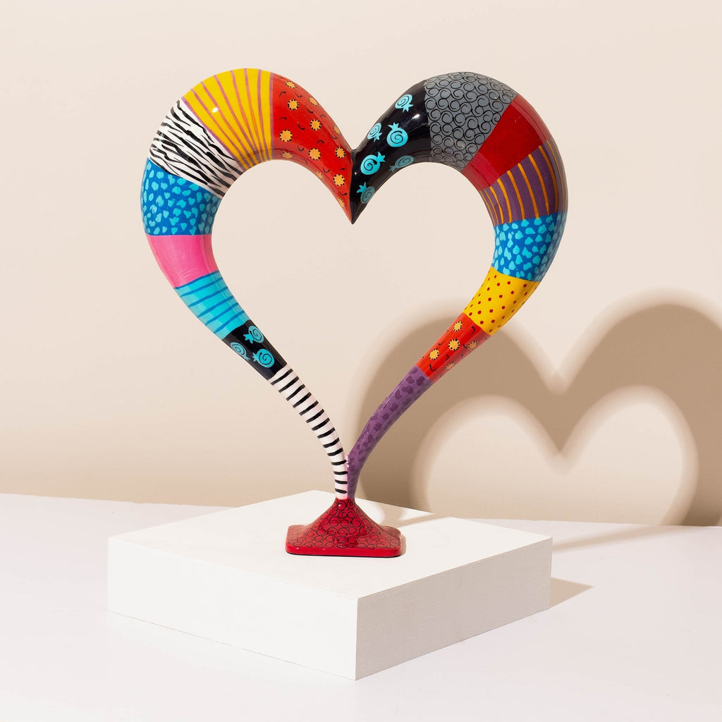 Handcrafted Judaica Heart Decor – Heartish Series