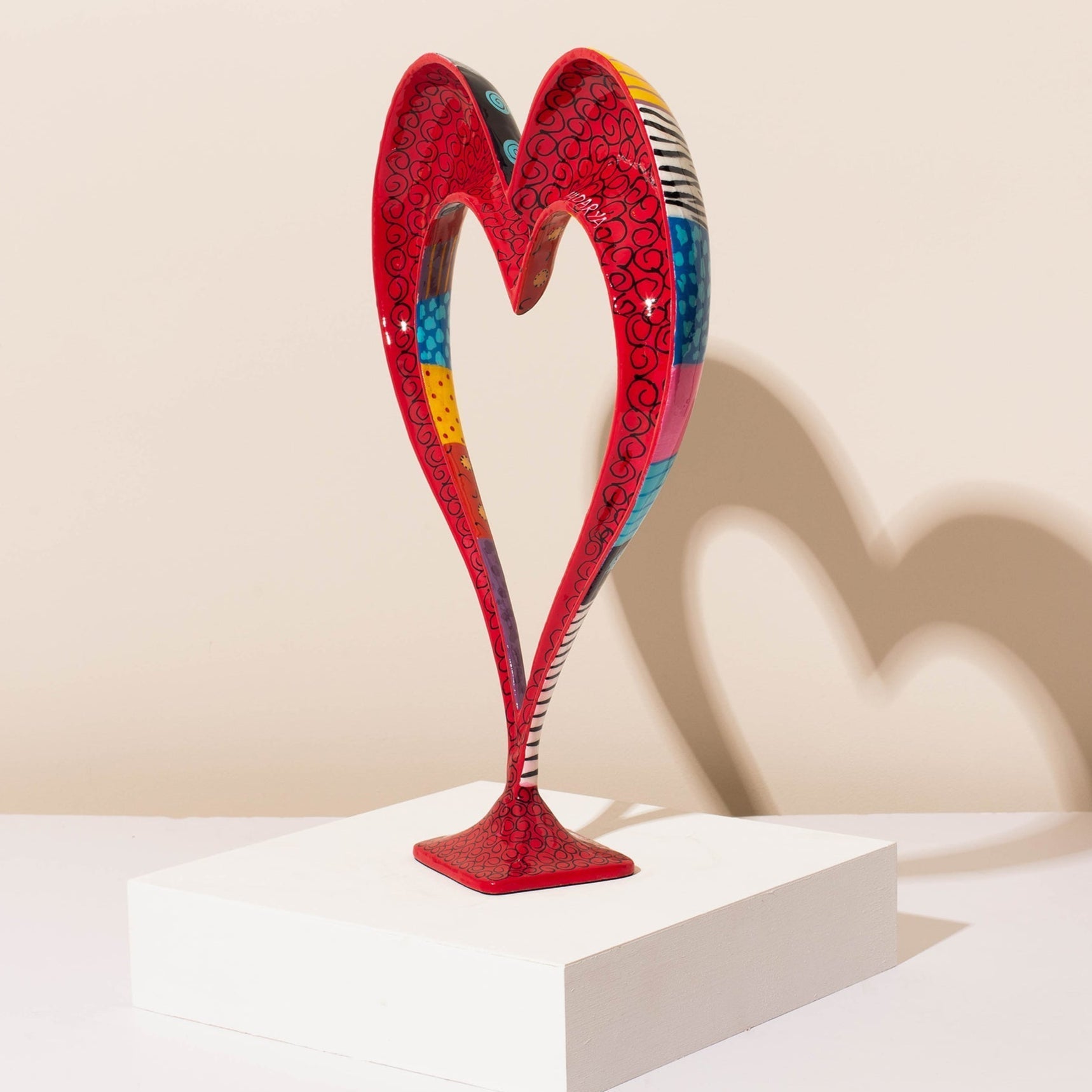 Handcrafted Judaica Heart Decor – Heartish Series