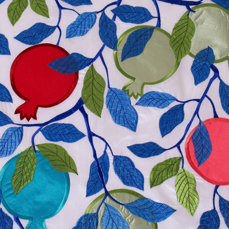 Elegant Embroidered Challah Cover – Rimon Glam Series