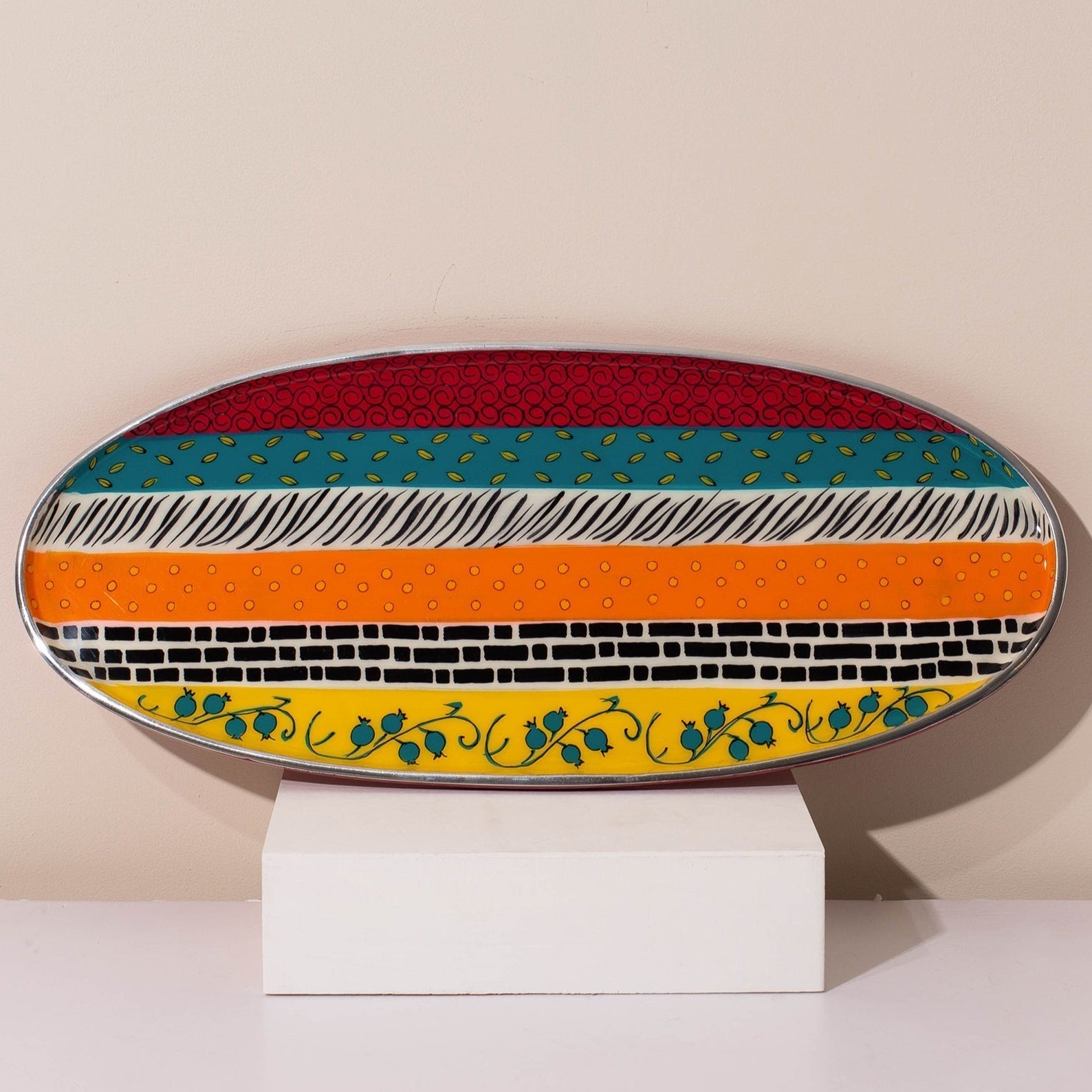 Colorful Shabbat Set – Orange Vibe Series