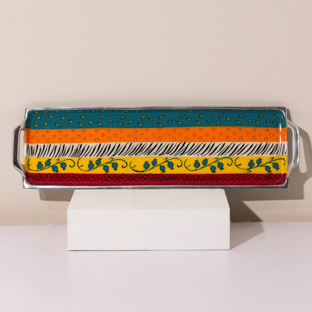 Modern Handcrafted Enamel Judaica Masterpiece – Premium Shabbat Series