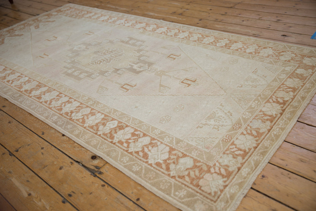 4.5x8.5 Vintage Distressed Oushak Rug